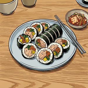 Mayo Tuna  Kimbap