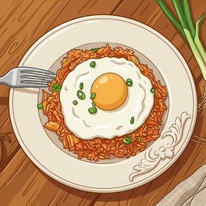 Arroz Frito con Huevo
