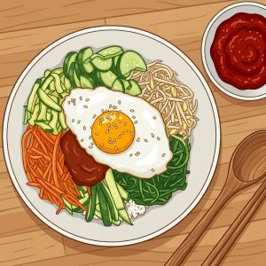 Bibimbap Verduras
