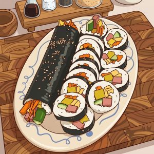 Kimbap Sample